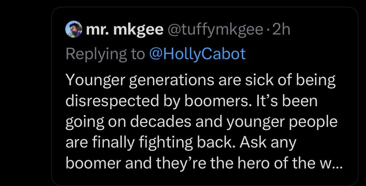 HolisticHomeRN's tweet photo. Where are my Boomers and GenX?

Are y’all sick and tired of Zoomers RESPECT entitlement? They don’t get respect that wasn’t earned. Earned = putting in actual hard time working and grinding. A 20yo on a new job demands same respect as a 50 yo w/ experience is delusional https://t.co/enHccbR2Ld