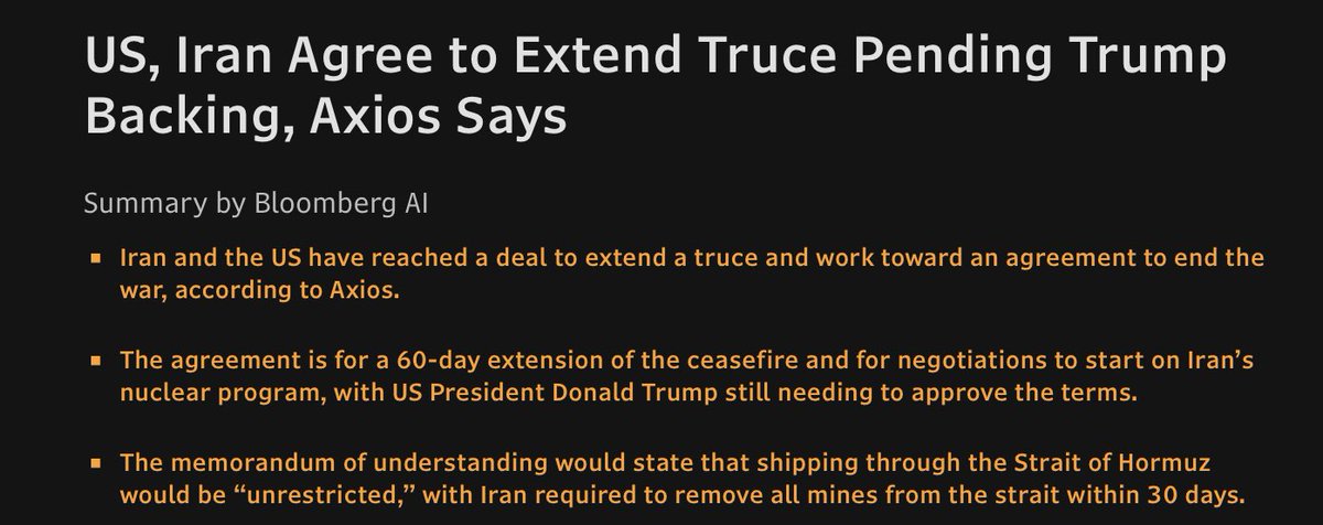 wmiddelkoop's tweet photo. 60-Day Ceasefire Agreed https://t.co/T16ksk10AY