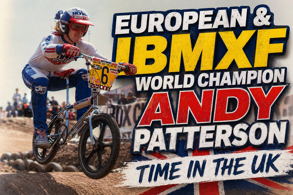 BmxWeekly's tweet photo. Podcast - We Talk Skyway’s Andy Patterson in the UK &amp; Europe
https://t.co/z5993QhCaA https://t.co/4vxJvg30m1