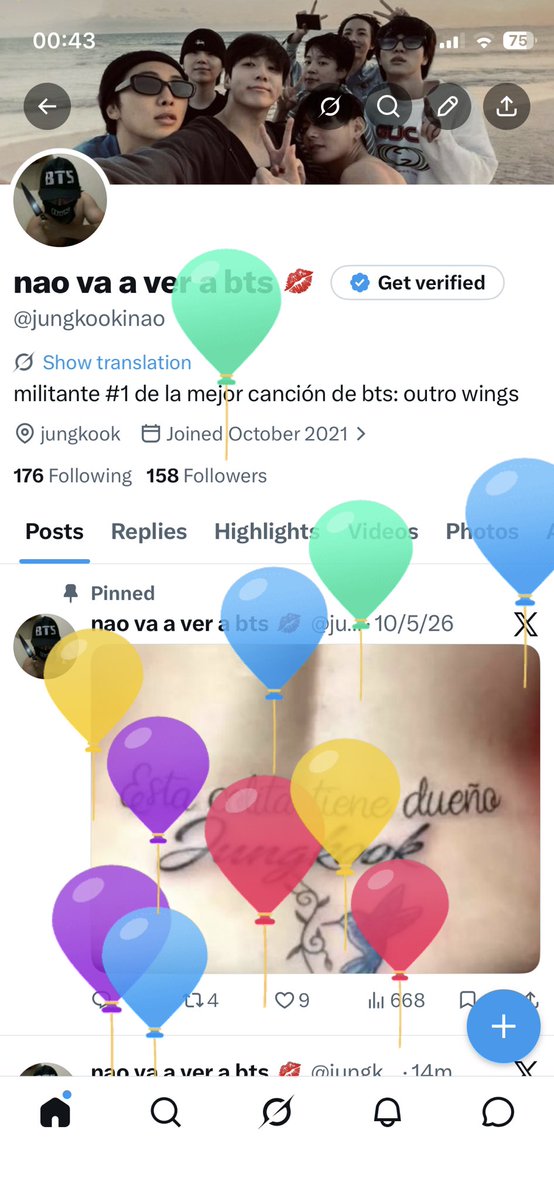 nao va a ver a bts 💋 tweet media