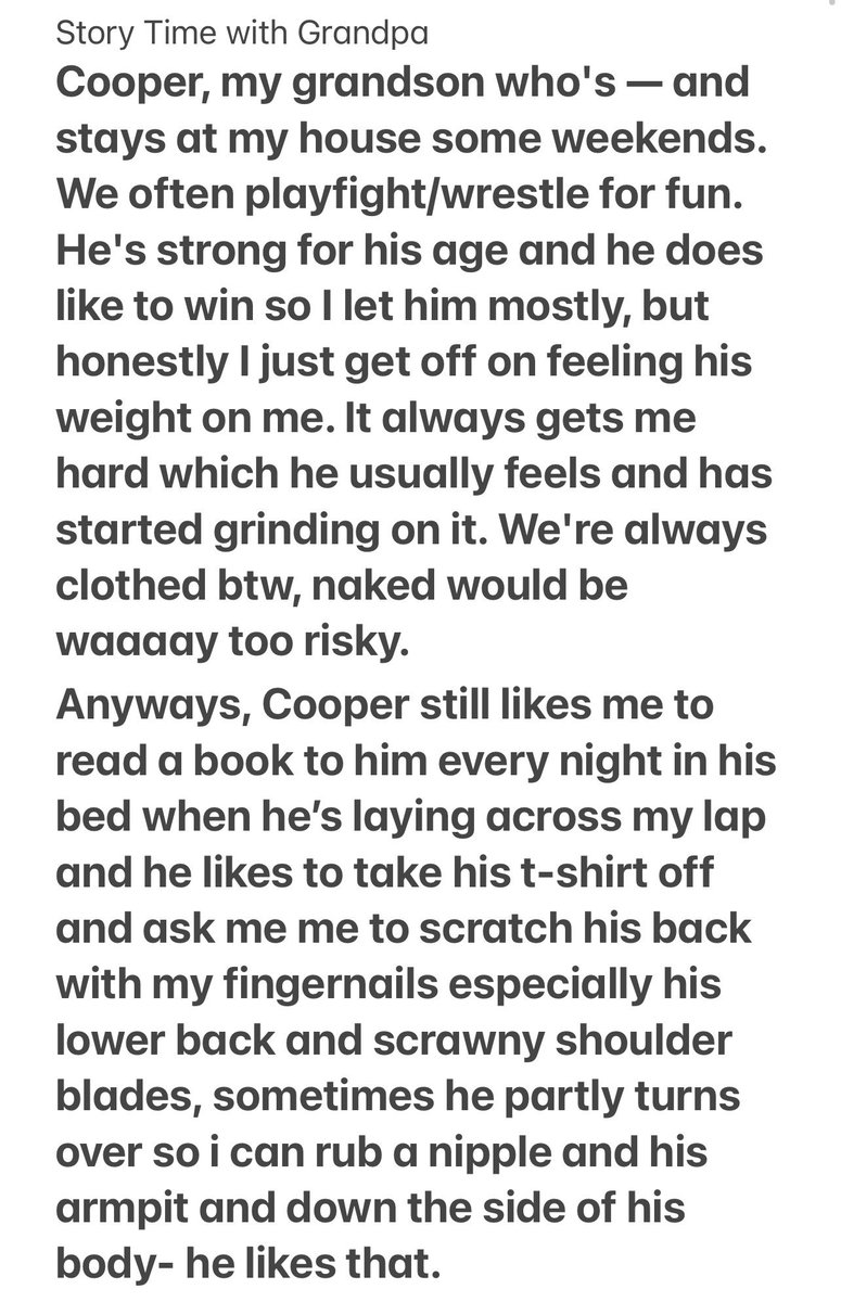 goodboy4daddy2's tweet photo. A THIRSTY THURSDAY CONFESSION!

When a father figure isn’t around, grandpa is always willing to step up to the plate and take over responsibilities of a daddy. Reading to your grandson will help to engage his imagination and make him more curious about the world around him.👀
#grandpagrandson #storytime #ConfessionTime