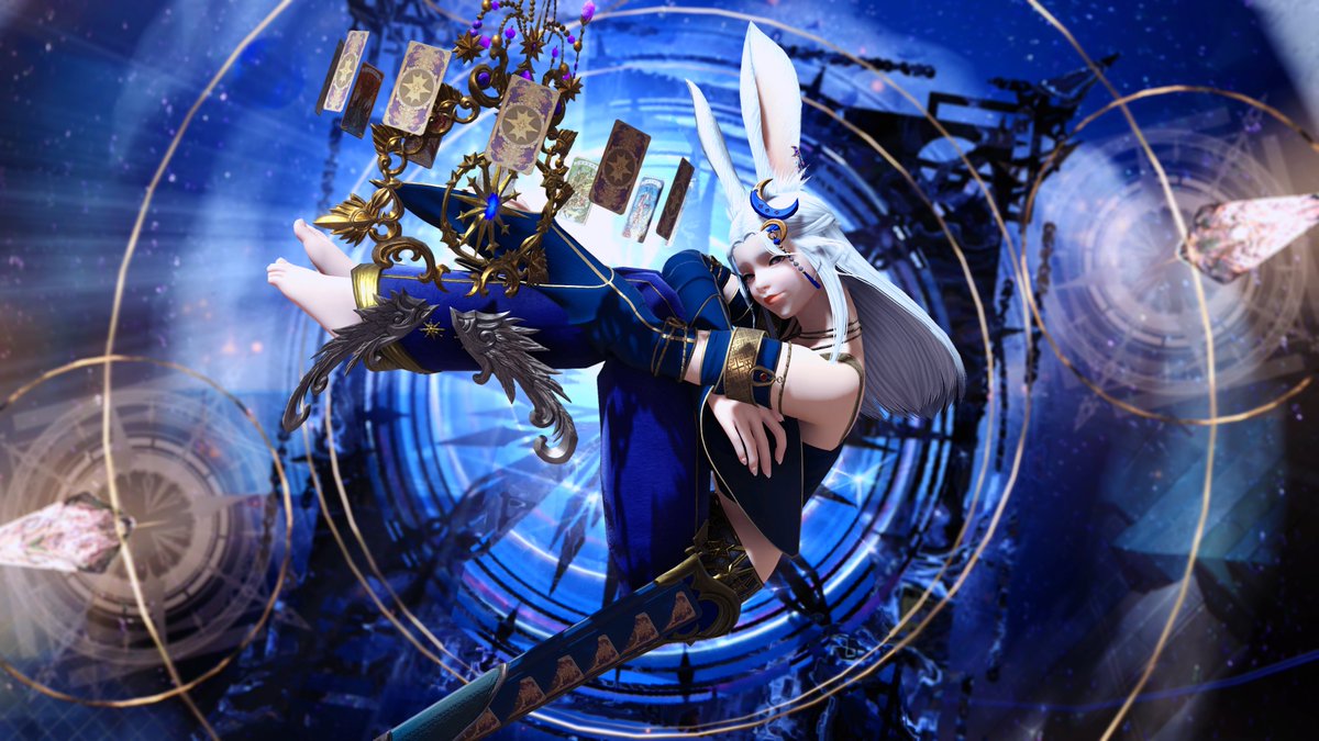 Soldottir's tweet photo. 🌙Celestial lights ✨

It's not often I get to touch on Reyn's more celestial theming, and this was a fun opportunity 🤍

#viera #gposers https://t.co/SILWtkcN2a