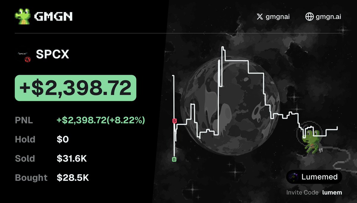 Lu_memed's tweet photo. 📈Follow my wallet:
https://t.co/rd84s7RccW

🔥Start trading memes here:
https://t.co/Z7TV59d4nu https://t.co/6RcESNV3jK