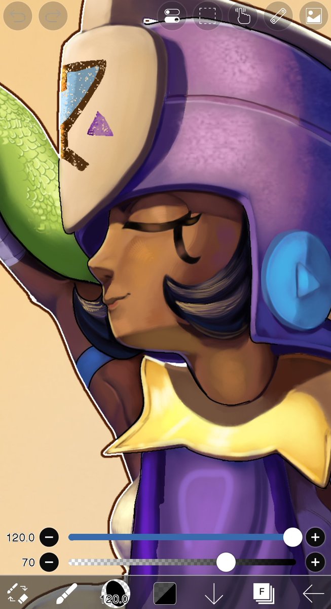 Cordonnoir_32's tweet photo. Najia wip, espero que les guste ^^

#brawlstars #brawlstarsart
#fanart #digitalart
#najiaㅤㅤㅤ https://t.co/j8QysLhNkD