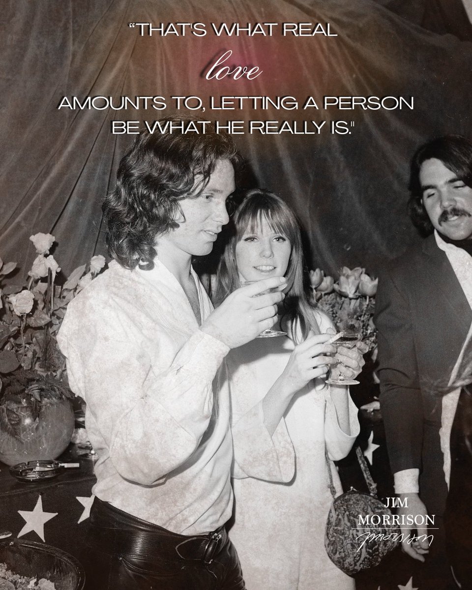 JimMorrison's tweet photo. Wise words from Jim ... who lets you be who you are?

Photo courtesy of Getty Images.

#JimMorrison https://t.co/Uxfe9d0kv1