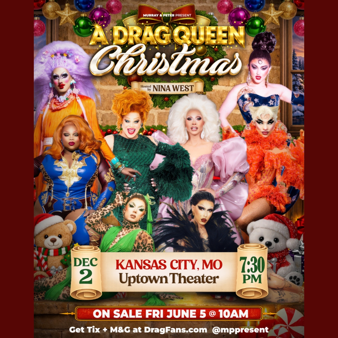 uptowntheaterkc's tweet photo. Announcing:🌟Drag Queen Christmas🌟on Wednesday, December 2nd!

Tickets on sale this Friday at 10am, in person at our box office and online at: https://t.co/RGQZJjD9sv https://t.co/wPsFRFwa6v