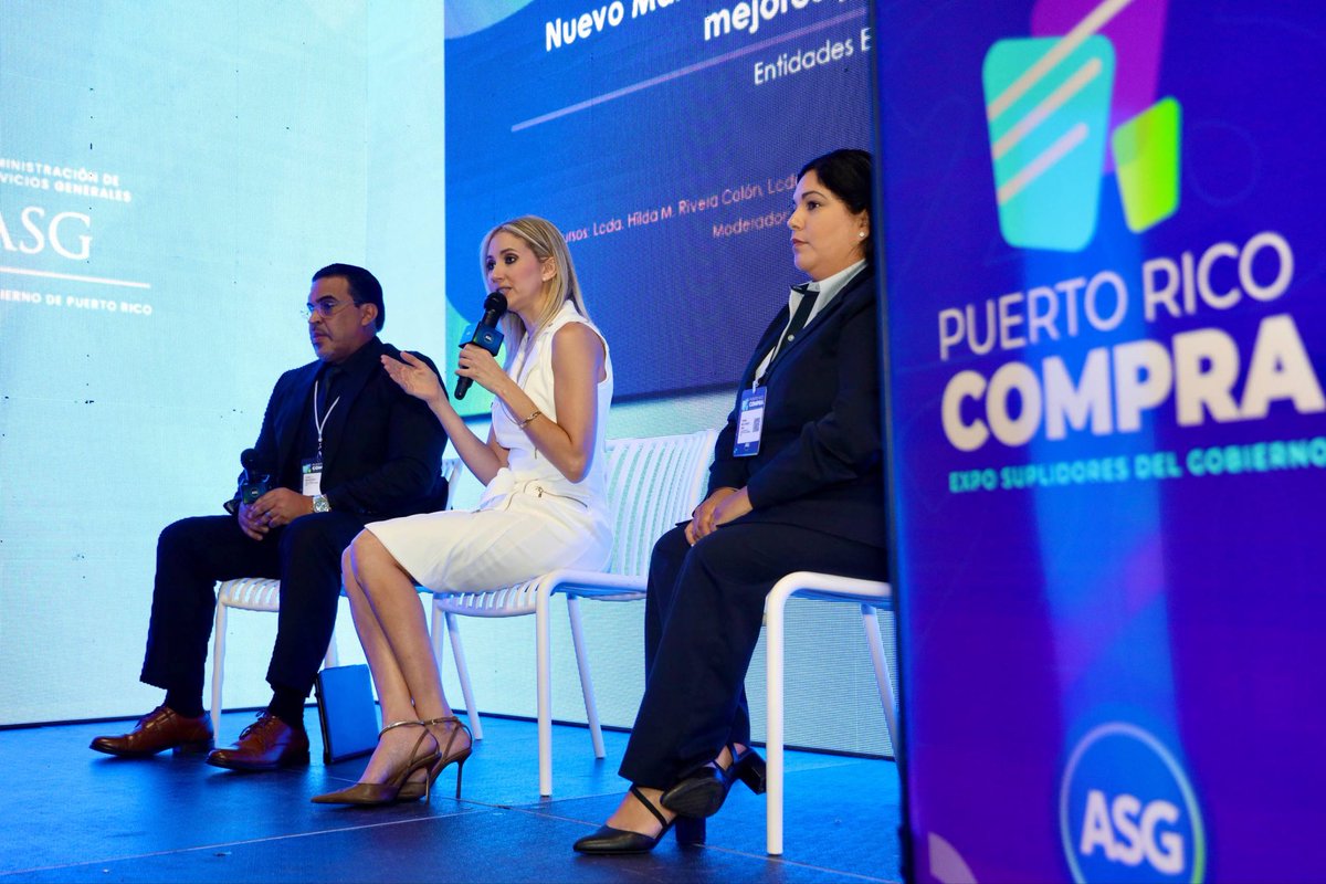 ASGPUERTORICO's tweet photo. En #PRCompra2026 continuamos capacitando a compradores y enlaces gubernamentales mediante talleres especializados como “Nuevo Marco Regulatorio: Cumplimiento y mejores prácticas – Entidades Exentas”. https://t.co/2Qi1r0jhjl
