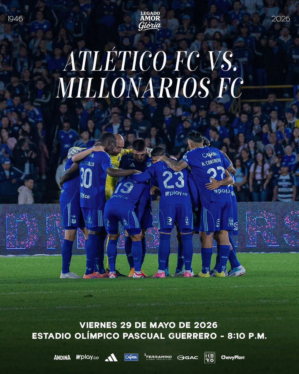 Millonarios FC tweet media