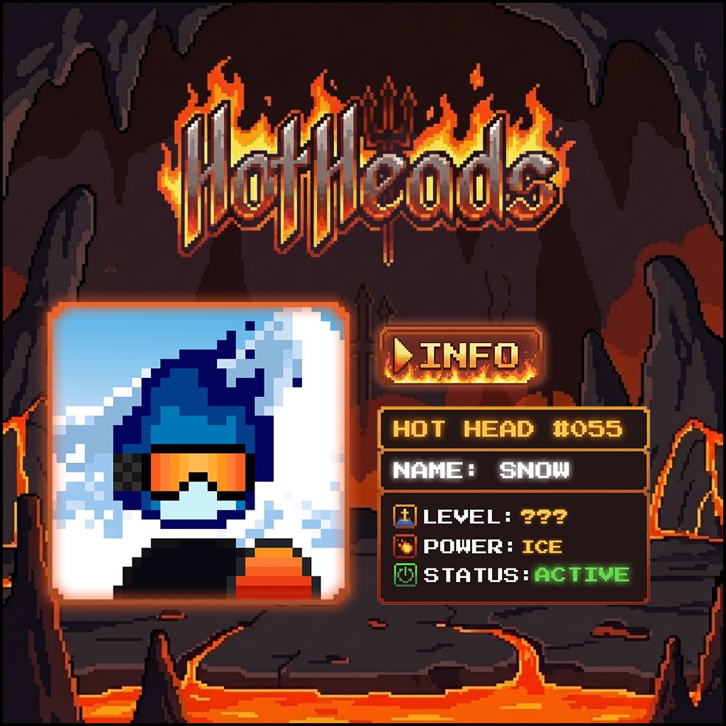 HotHeadsNFT's tweet photo. HH #055 has been acquired via OTC sale, Welcome to The Underworld🔥 https://t.co/MjW6A2suRF