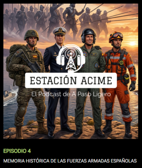 ACIME_'s tweet photo. Con #Vigo ya inmerso en los actos del #DIFAS26, en ACIME repasamos la historia, evolución y papel actual de las #FuerzasArmadas españolas a través del último episodio del podcast Estación ACIME.
Una mirada divulgativa a su dimensión histórica y humana👇
📰https://t.co/fD7GDCsaFI https://t.co/xRGU9ng0tt
