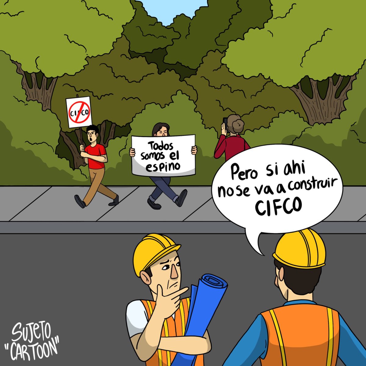 Sujeto Cartoon tweet media
