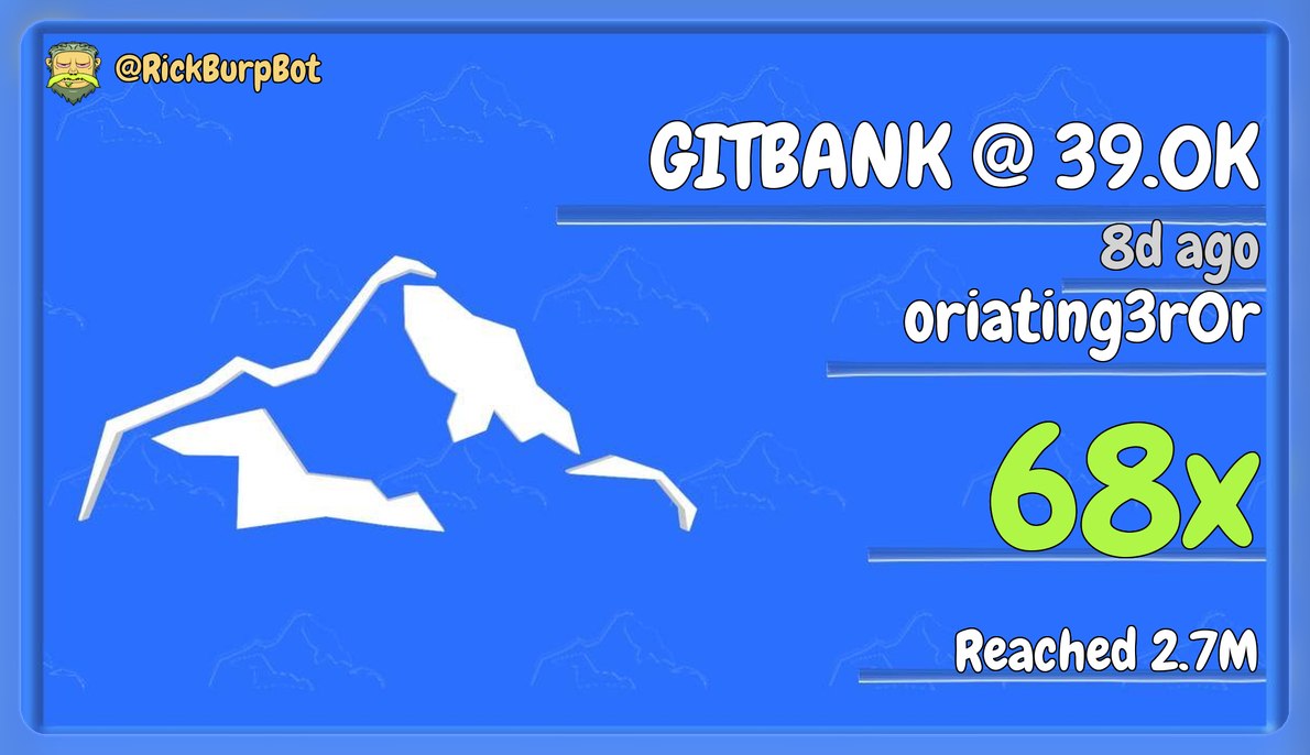 PinnacleCabal's tweet photo. Pinnacle Cabal been cooking hard with those very hyped pleasebro meta plays since 2 weeks ago👀

Shout out to our top callers for the solid plays.
$OPENHUMAN 57K - 4.6M - 79X | @base
$GITBANK 39K - 2.7M - 68X | @base
$GRANT 49K - 2.6M - 52X | @binance 
$SURPLUS 216K - 9.7M - 45X | @base

More Pnls dropping in the next tweet.
@PinnacleCabal powered by @BasedBot 

Trade with the #1 trading bot in the game rn:
https://t.co/c8wWBJTGXn

Catch it before it trends. Ride with Pinnacle Cabal
Hop in: https://t.co/YtTRJXv1PZ

Bdw, we’ll be updating the pinned leaderboard for the best kols inside the cabal. Will be calling out their X accounts once we post it here tomorrow