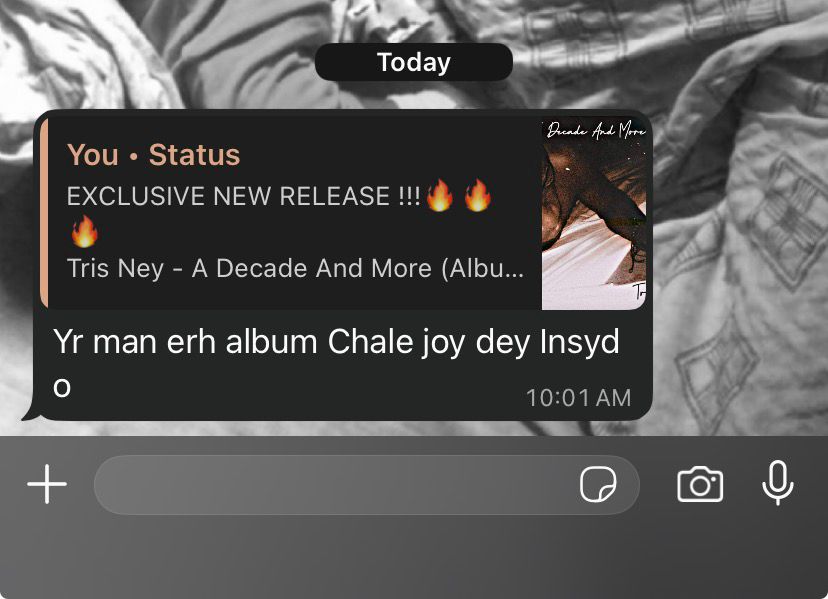 trisney01's tweet photo. Tris Ney - A Decade And More (Album) Out https://t.co/mzpuavGUVi

Tris Ney - A Decade And More (Album) out on audiomack https://t.co/xBgimTWzQ3 https://t.co/MWfmUnC6zt