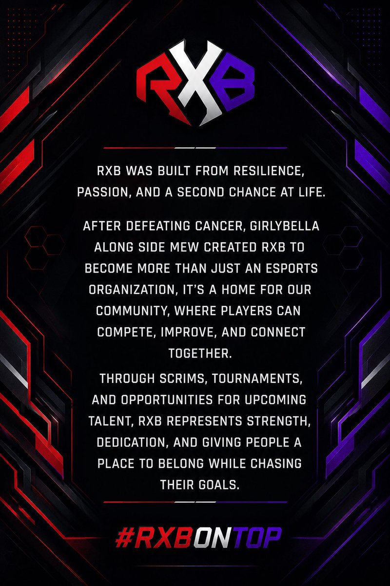 RXB Esports tweet media