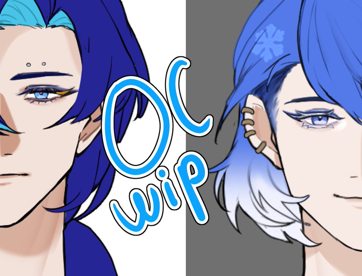 mrsemki's tweet photo. I want to redesign my OCs a little bit ˚ ༘ ⋆｡
My big goal is to make new bases for them to do outfit designs in futue. And... I just love my OCs, haha.
Now they have colored eyelashes~
‿‿‿‿‿‿‿‿
#sketch #originalcharacter #commissionsopen https://t.co/eUuY2AsB1p