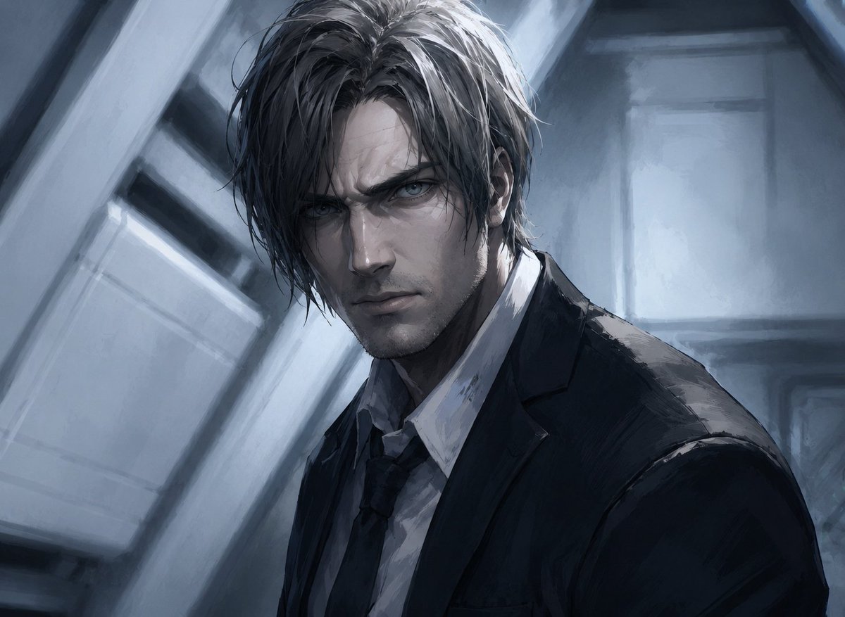 NightmareX47's tweet photo. Leon S. Kennedy
#ResidentEvil https://t.co/zp5N0TBvum