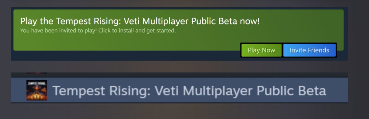 TempestRTS's tweet photo. @AndrewBrod65861 It's available for everyone, even if you don't own the game. 

Click 'Play Now' on our Steam page, and a new game app will appear in your Steam Library. Install and play! https://t.co/gnOVeIZ2qy