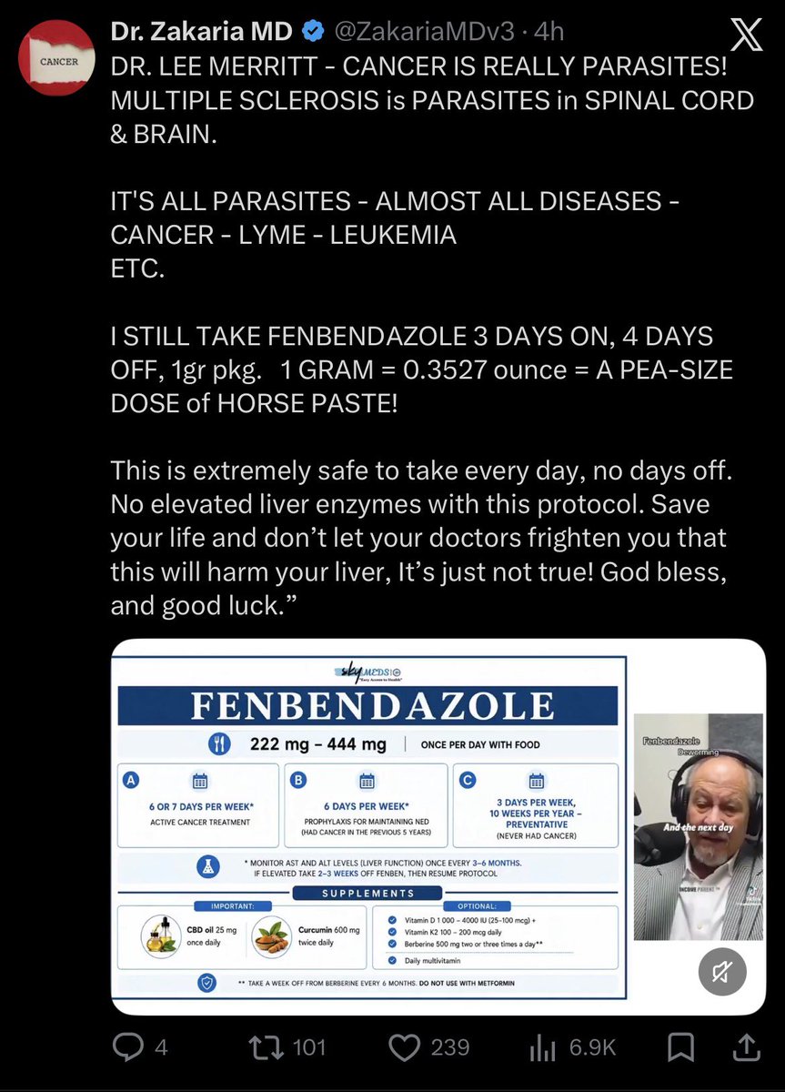 QuackDetector's tweet photo. EvErYtHiNg iS pArAsItEs!!
#QuackZakaria
#QuackMerritt https://t.co/OrmSI1OciA
