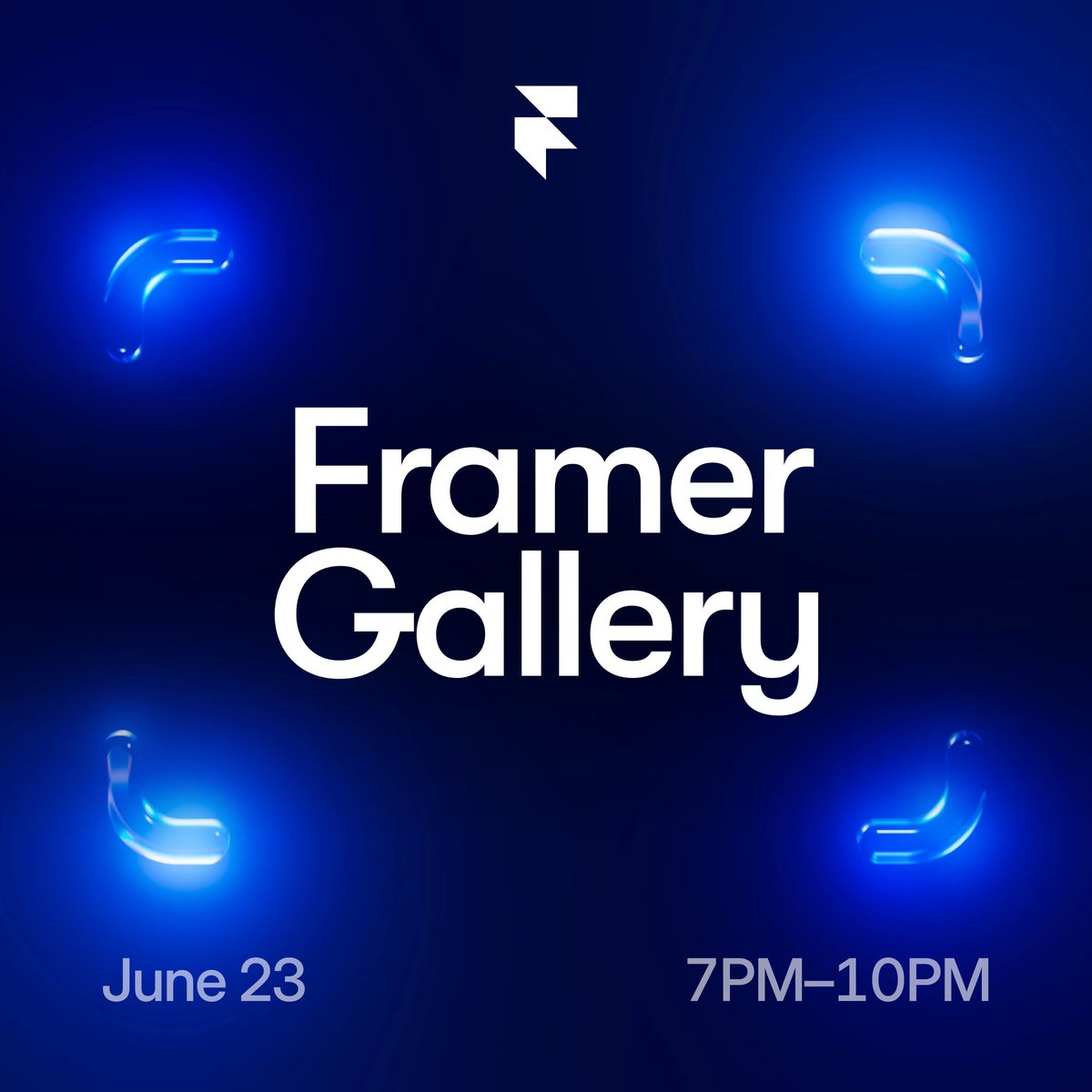 framer's tweet photo. 🌉 SF MoMA rooftop. June 23. Learn from the marketing and design leaders actually shaping the web on AI, creative confidence, and what still matters in great work https://t.co/j5O7g6fRgf