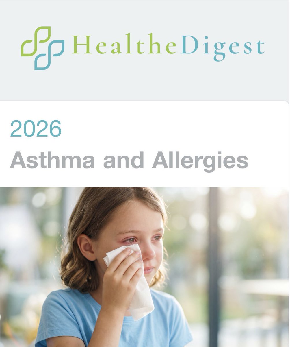 USHealthCenter's tweet photo. Check out our weekly HealtheDigest on Asthma and Allergies:

https://t.co/ulphEbGoKd https://t.co/S1fCefn889