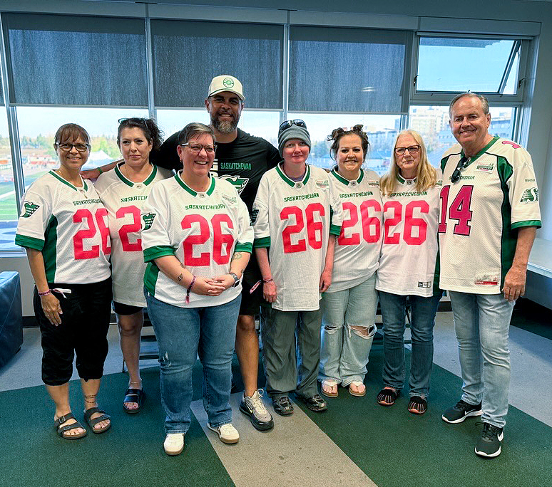 camecocommunity's tweet photo. Last weekend, Cameco was proud to be the presenting sponsor of the first CFL preseason game in Saskatoon since 1991. The event was even more special with the attendance of several 2026 Touchdown for Dreams recipients. To top it off: the @sskroughriders came away with a win! https://t.co/auMVToapAc