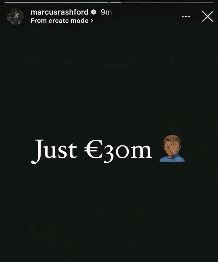Warllay's tweet photo. @UTDFondree Rashford after Gordon signing https://t.co/ho7LlDz2RF