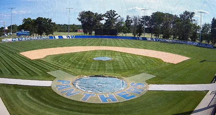 AWRE_Sports's tweet photo. 🚨 INSTALL ALERT 🚨

Welcome to the #AWREFam @EIU_Baseball

😲 33 wins 
🤔18-9 in the OVC  
😳Fourth 30+ win season in the past five years

Frost Field is not a place opposing teams want to visit. The 33 win mark tied for the second most wins in program history since 2009! THE PANTHERS ARE COMING...

AWRE's 6+ camera system is now locked in at Frost Field so this program, that shows up year after year, can be captured in full.

#RollThers @pitchn09 @CoachPugs @Coach_MF44