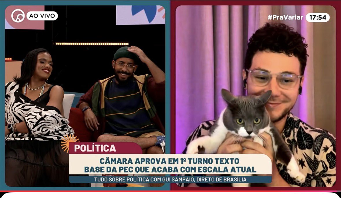 brunafbg's tweet photo. O @oguissampaio é o Gabeira da Dia TV. Te amamos Márcia #pravariar https://t.co/TaOd8HTe2g