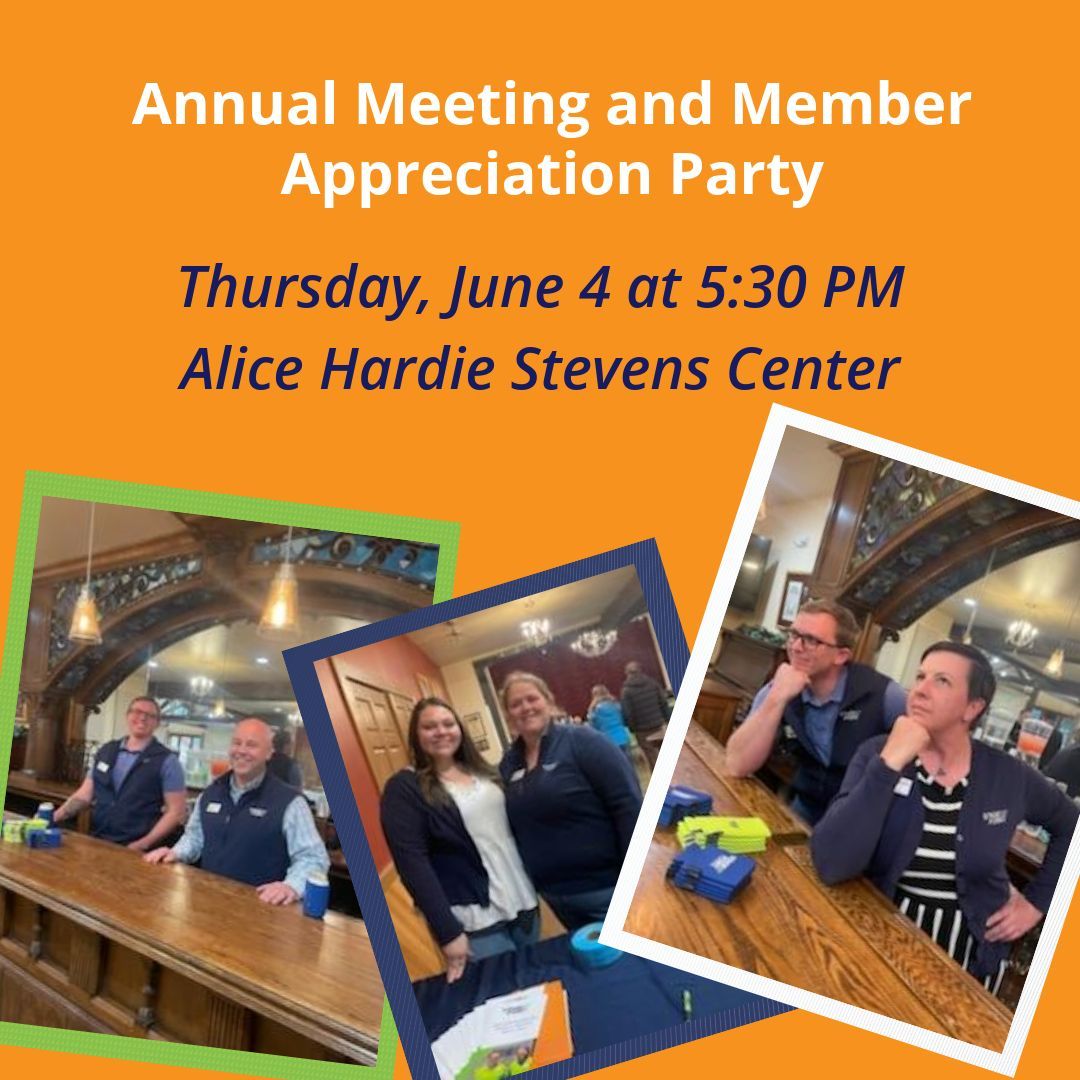 StagePointFCU's tweet photo. It's one week away! Join us for dinner and drinks as we celebrate 91 years of serving the community. We will reflect on the achievements of 2025 and share what’s ahead for 2026! Thursday, June 4, at the Alice Hardie Stevens Center in Laramie from 5:30 PM - 7:00 PM. https://t.co/TlDpn7svuV