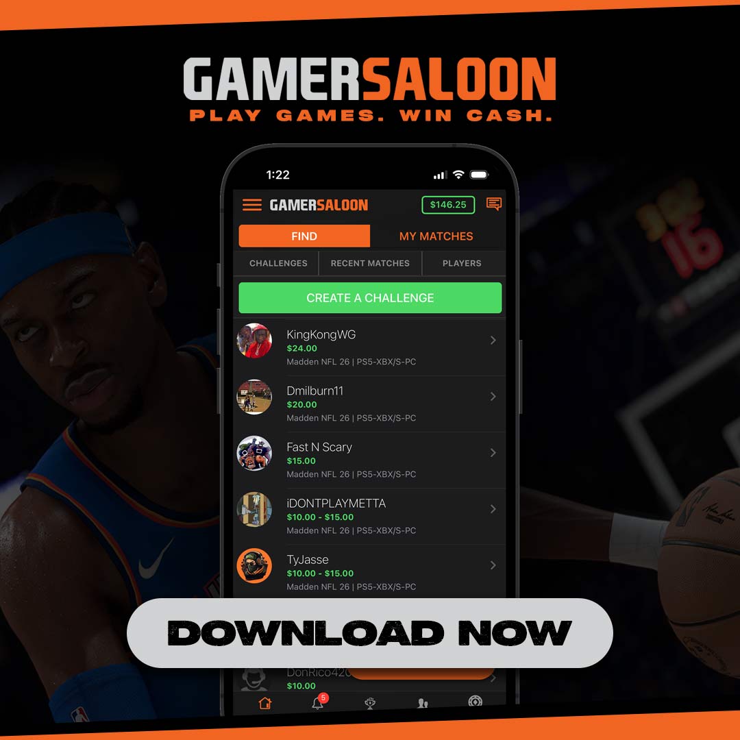 GamerSaloon's tweet photo. 🎮 Tough on the sticks? Your one game away from making real money. 🏆 Tap into the GamerSaloon app and compete today 👉 https://t.co/0SWxpbOjK3 https://t.co/2UkgeaqlZ6