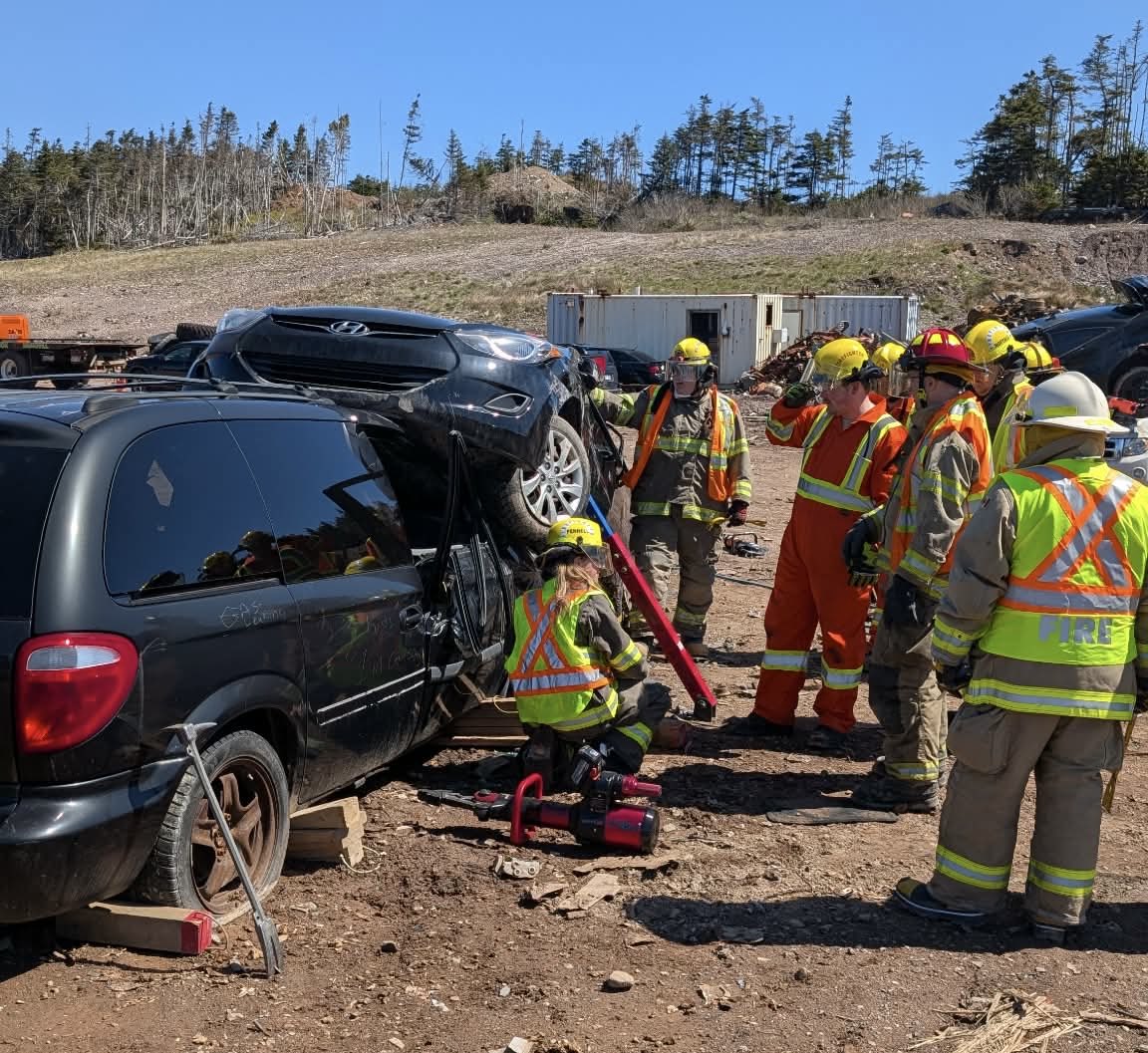 MYSTVolFireDept's tweet photo. Well folks, the 2026 Fire &amp; Emergency Services Training School is getting down to the final hours &amp; what a week it has been! Participants spent the day finishing theory, doing practical &amp; refining skills. Onto certification for many participants tomorrow! #NLFireSchool26 https://t.co/xF2XANmrMf