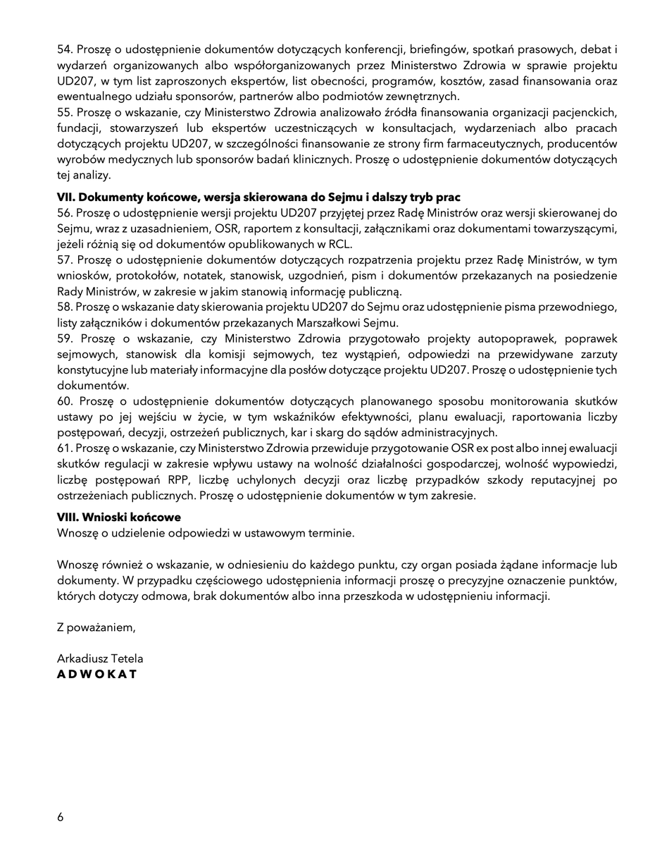 atmecom's tweet photo. Zapędy państwa do władzy nad obywatelami stają się coraz bardziej absurdalne.  To państwo chce decydować, co obywatel może powiedzieć, co może wybrać i jaką działalność może prowadzić.
Kto pisał projekt?
Jaką rolę miał Rzecznik Praw Pacjenta?
Gdzie są dane o skali problemu? Np. porównanie z błędami medycznymi?
Gdzie są analizy konstytucyjne?
Gdzie są porównania europejskie?
Dlaczego wybrano właśnie RPP jako organ, który ma oceniać, co jest zgodne z „aktualną wiedzą medyczną”? 
Kto doradzał przy projekcie i czy badano konflikty interesów?

Ten projekt stanowi realne zagrożenie dla wolności i zdrowia każdego z nas.