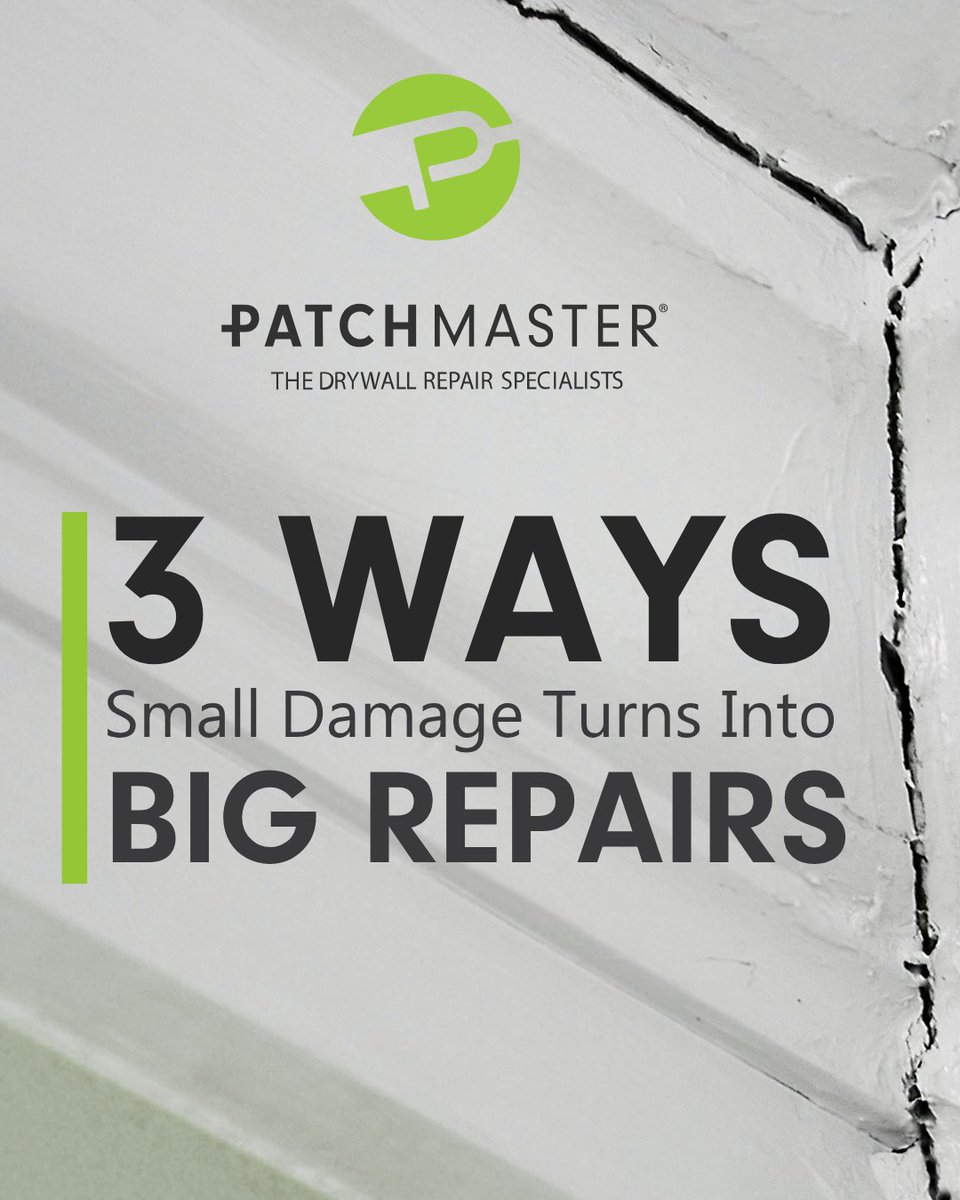 PatchMasterCorp's tweet photo. Don’t ignore that small crack; it can cost you in the long run. Trust PatchMaster for a clean, seamless repair that helps prevent the issue from returning. Call for your free estimate today. 1-844-PATCH-MAN https://t.co/k7gfYCbdRL