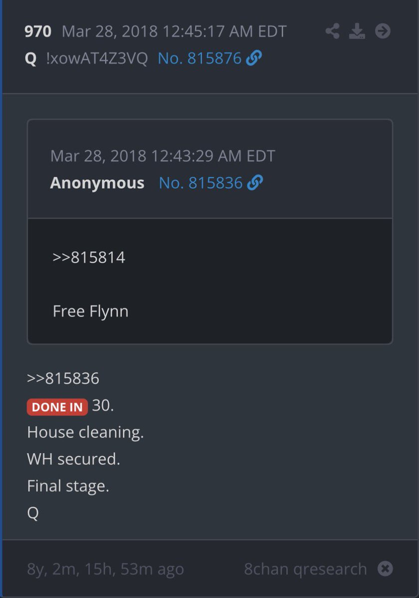 C13_Citizen's tweet photo. @RealAF_Patriot There is 30 days in June - Tulsi’s departure, 30th of June.
- Steven Spielberg Disclosure release on the 12th
 - dark to light’s longest day on the 21st (Summer Solstice)
All ready for the 250th start of one year celebration on the 4th of July.
- Done in 30 = June 🤞 https://t.co/FCv3pJ0Yty