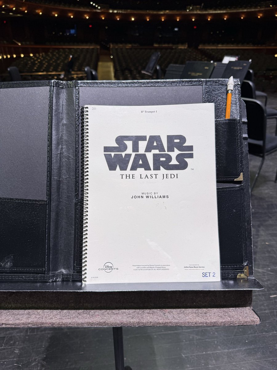 njsymphony's tweet photo. Star Wars: The Last Jedi. Music by John Williams. Concert by @njsymphony. May 29-31 @basiecenter, @NJPAC, &amp; @StateTheatreNJ.

Get your tix at https://t.co/8kFM8coHmD.

#starwars #starwarsmusic #starwarsthelastjedi #johnwilliams https://t.co/rljqU6FX9h