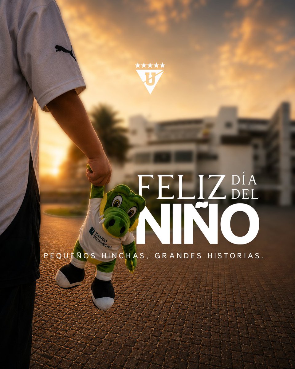 LDU_Oficial's tweet photo. ¡Feliz #DiaDelNiño liguistas! ☺️

Hoy celebramos a quienes llenan de ilusión nuestros corazones 💕 https://t.co/18z9yTjUP1