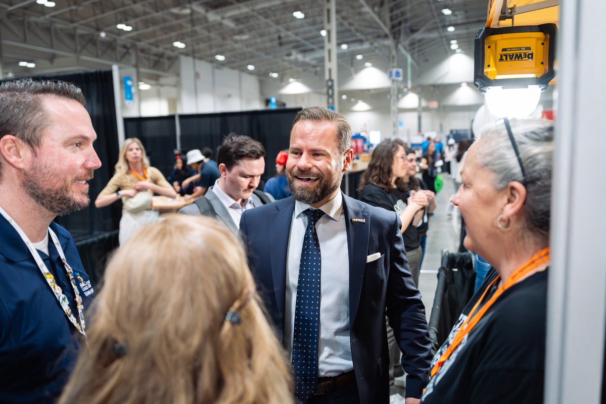 DavidPiccini's tweet photo. The talent on display at the National Skills Competition made one thing clear: Ontario’s next generation of workers is ready to take a hands-on role in building the future of our province.

Proud to highlight six apprenticeship training projects across the GTA that will help ensure young people, apprentices and jobseekers have access to training to start meaningful careers, faster!

When more people can train for rewarding careers close to home, Ontario communities grow stronger and our economy stays competitive for the future.

Learn more: https://t.co/X2NGriNiv7