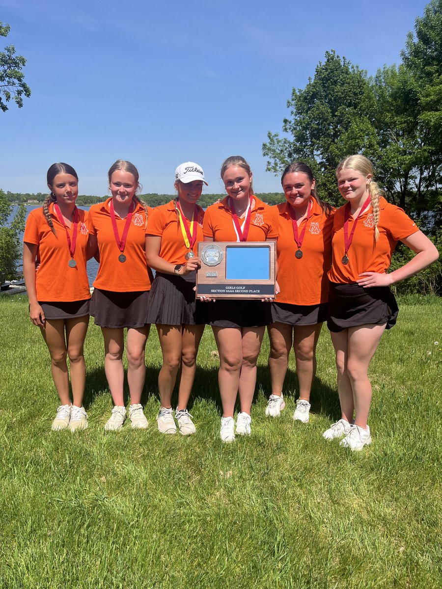 MHSSpuds's tweet photo. Girls Golf - Sections 

Team - 2nd

State Qualifiers 

Olivia Roaldson
Madi Schue

Great works Spuds!! https://t.co/HFldD5XOX0