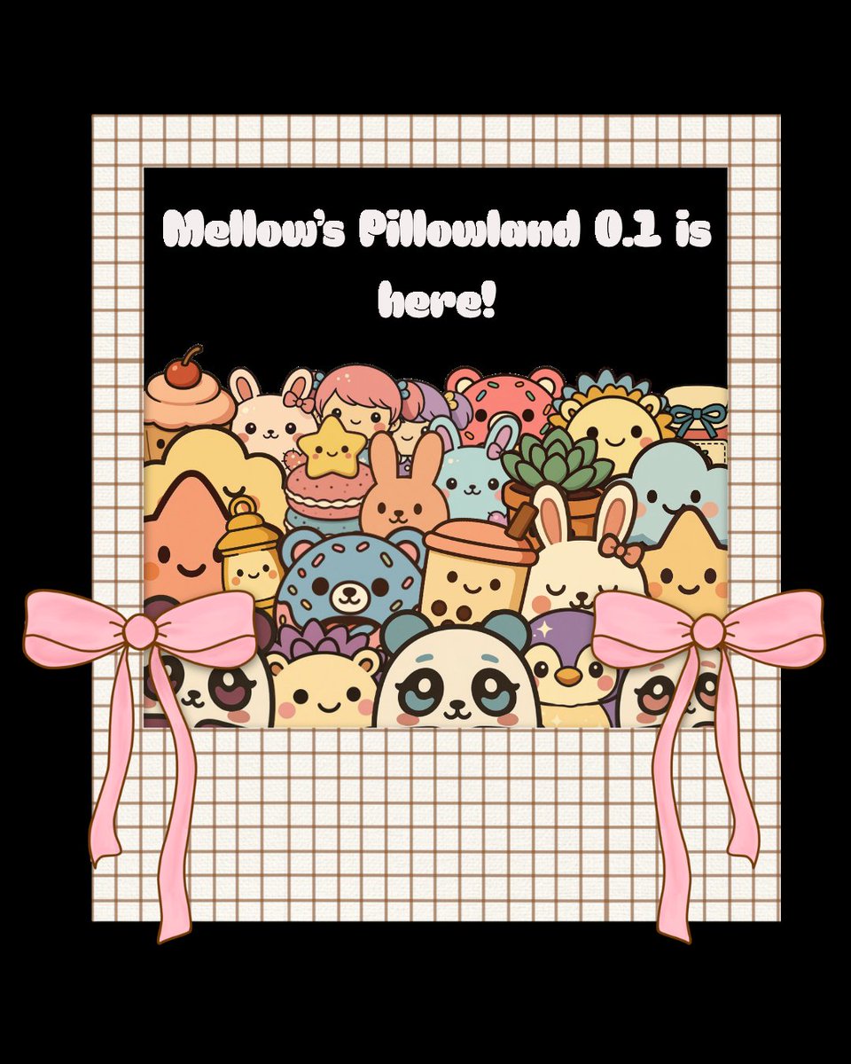 ifomexGaming's tweet photo. Mellow's Pillowland 0.1 is Here!!!

PillowLand is evolving with new islands, the Dream Weave Map, plushie archetypes, mentorship systems, schools, sustainable crafting, expanded interiors, new plushie interactions, and the Harmony Ecology Institute

https://t.co/6R2FrT66op https://t.co/RpBny3XC9b