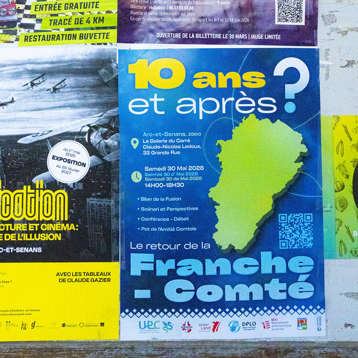 UPComtois's tweet photo. 🌟Ce Samedi à Arc-et-Senans !

Petit rappel : Bilan de la fusion, scénarii, perspectives, invités et pot de l’amitié comtois...

🕑14H00 — 18H30
📍Galerie du Carré Claude-Nicolas Ledoux🌿 https://t.co/6kh0jwODlr