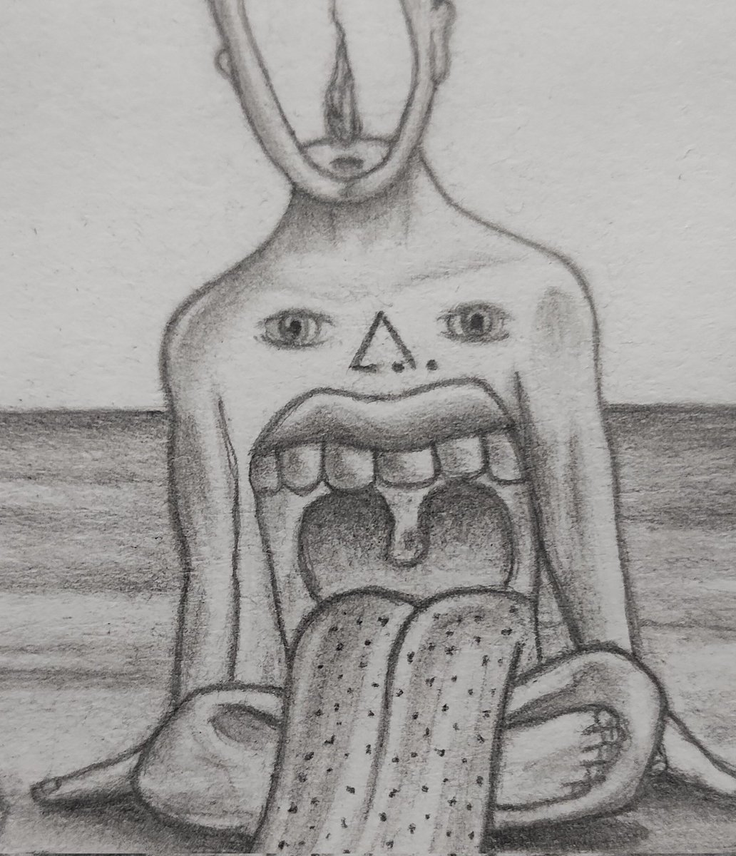 namboart's tweet photo. | AG | '26 ✏️ #sketchbook #draw #art #NamboArt #surrealism https://t.co/pUO9NntVDv
