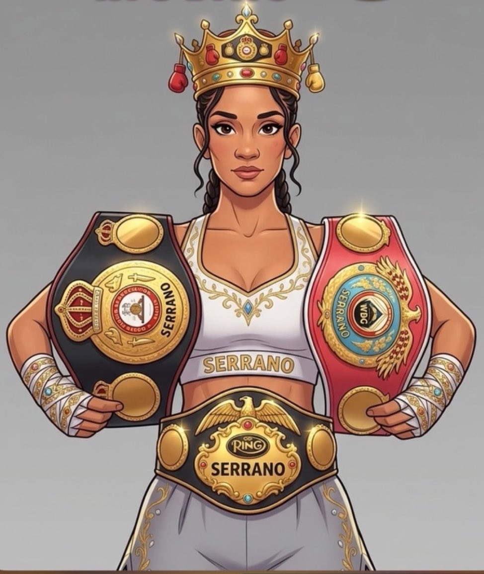 Serranosisters's tweet photo. Amanda “The Real Deal” Serrano @ringmagazine @WorldBoxingOrg @WBABoxing Featherweight Champion!

*7 Division World Champion!

*Undisputed Featherweight Champion!
 (Only Puerto Rican Male/Female)

*World Champion since Feb 17, 2016            
  (10+yrs straight!)

*Undefeated MMA Fighter 2-0-1 2Subs

*Undefeated BJJ NoGi Gold Medal   
  Champion 6-0 5 Submissions