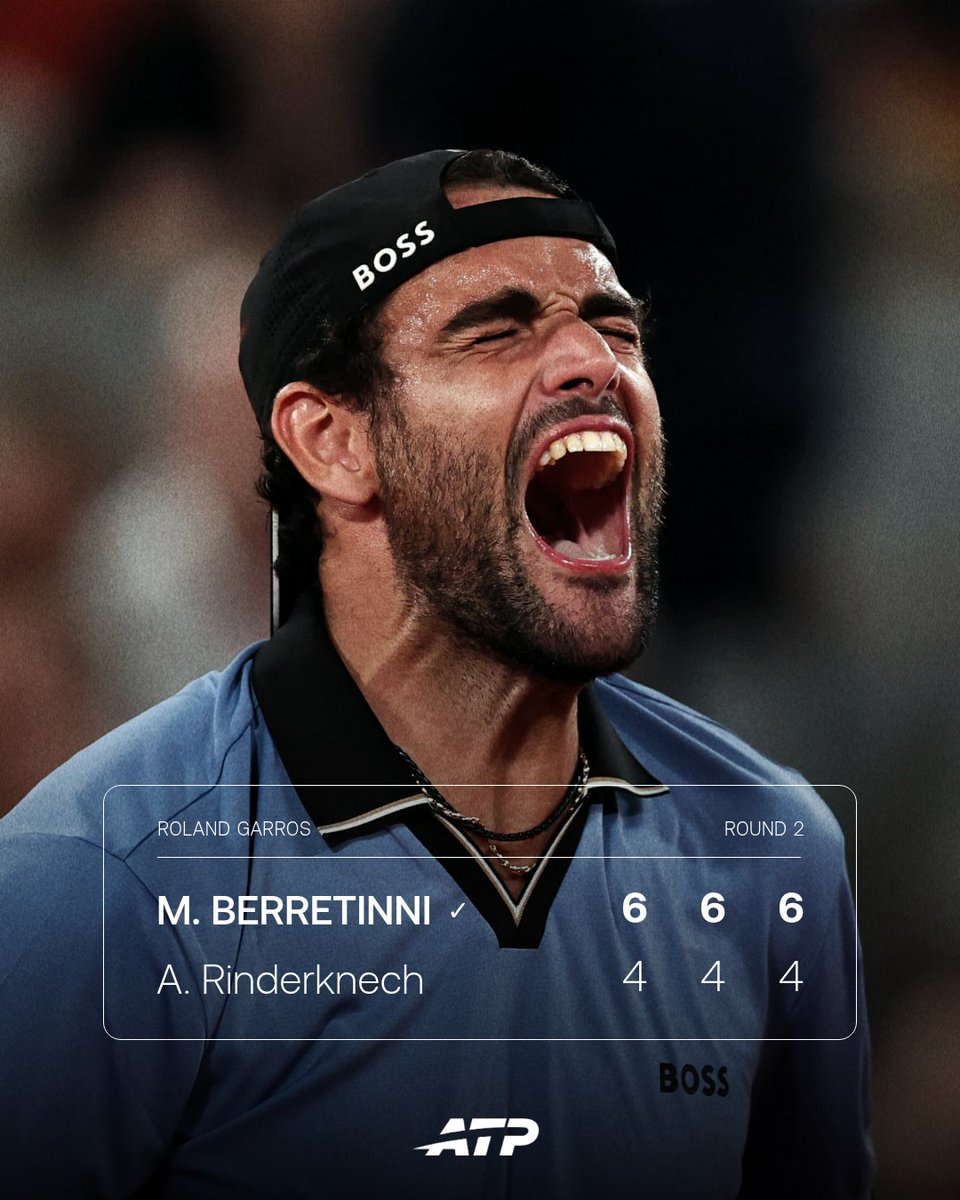 A solid day in the office 💼 @MattBerrettini secures a spot in R3 with a ...