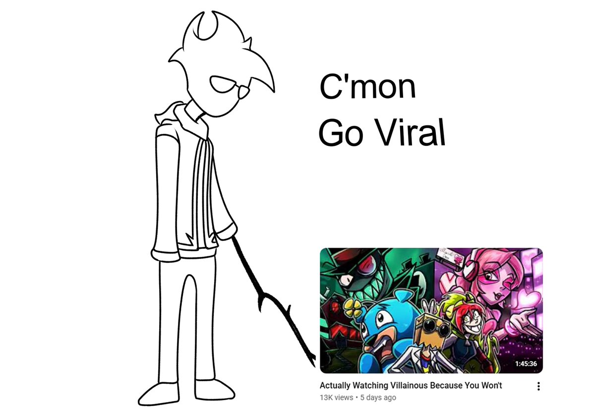 shadyblazeblizz's tweet photo. I hate how being a youtuber is literally just this and waiting for the hope the algo picks up your content. https://t.co/yEdvcXvk0y