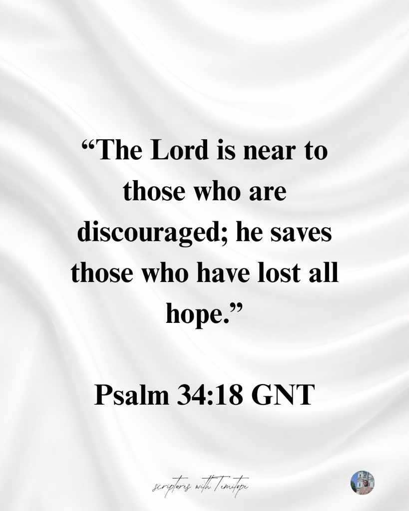 TemitopAdepoju's tweet photo. You are closer than close. 

Day 148/365 

“If your heart is broken, you’ll find God right there; if you’re kicked in the gut, he’ll help you catch your breath.”Psalms 34:18 MSG

#scriptureswithtemitope #averseperday #allnations
#EXPLOREPAGE #fyp https://t.co/BE9RTq1TEH