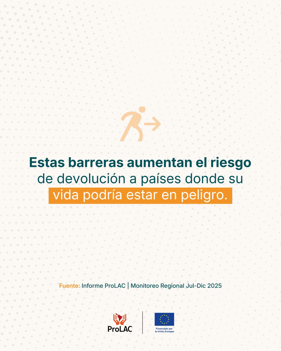 drc_lac's tweet photo. Acceder al refugio en #AméricaLatina enfrenta barreras concretas: esperas de meses, leyes más restrictivas y deportaciones incluso con trámites en curso.
4 de cada 10 personas no sabía cómo solicitarlo.
🔗 Informe #ProLAC: https://t.co/PcHyXXUzxA https://t.co/161jzx8YwU