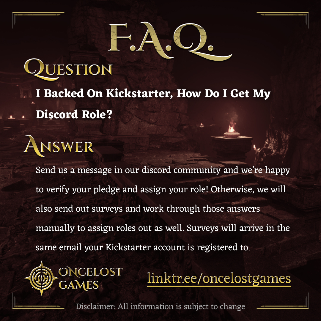 OnceLostGames's tweet photo. Your FAQ getting answered!
#waywardrealms #TWR #OLG #gaming #rpgs https://t.co/Gum4HWTy2a