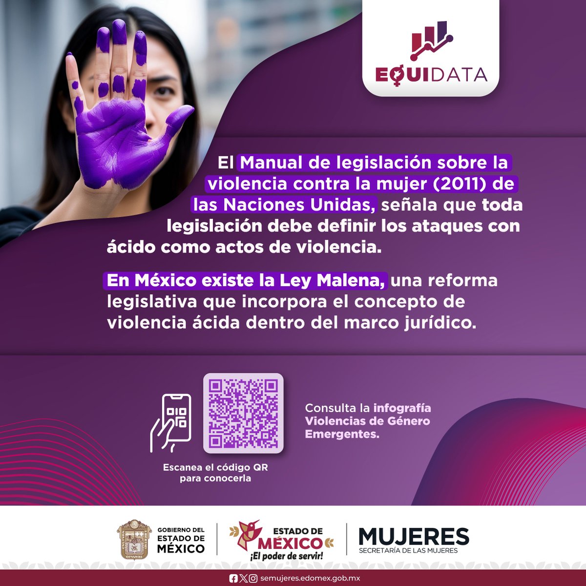 SeMujeresEdomex's tweet photo. El Manual de legislación sobre la viol3ncia contra la mujer de las Naciones Unidas impulsa marcos jurídicos más sólidos para garantizar el derecho de las mujeres a una vida libre de viol3ncia.

📊 Conoce más en la infografía de #EquiData: https://t.co/BdCZUZTBvE
#ElPoderDeServir https://t.co/eaQGQstkN4