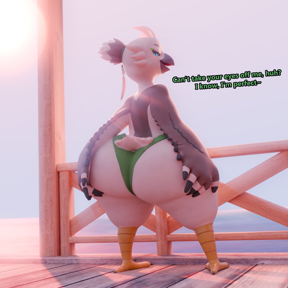 supasuparare's tweet photo. A lot of you seemed to like the last Tulin render I did so here's more of that perfect birb boy~ 
Tulin model by HiddenMask18 https://t.co/QDusOLKkn6