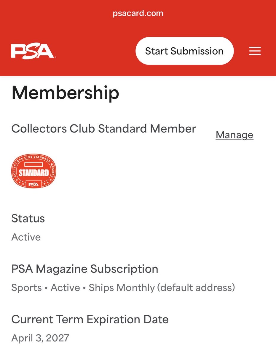 alventura160's tweet photo. What does the  @CardPurchaser community think? PSA… extensions to current Collectors Club memberships, which give customers access to the Value Bulk grading tier. Each membership active on May 14 will be extended free of charge for the full duration of the tier’s service pause. https://t.co/P09KqPAgeK